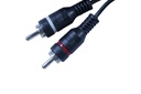 Audio-Kabel 3,5mm Klinkenst. auf 2 Cinchstecker