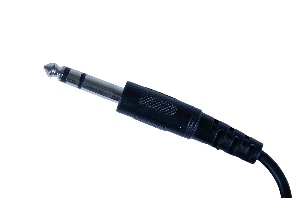 Adapter Kabel 2m 6,35mm auf 3,5mm Klinkenstecker, Stereo