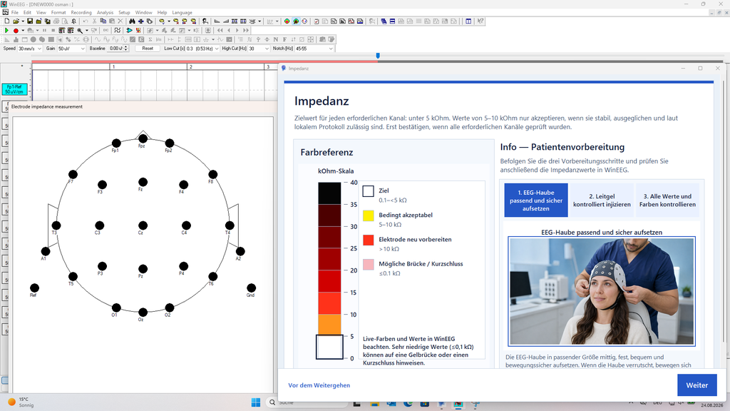 MediLauncher für QEEG-Software [WinEEG-Overlay]