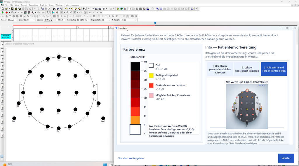 MediLauncher für QEEG-Software [WinEEG-Overlay]