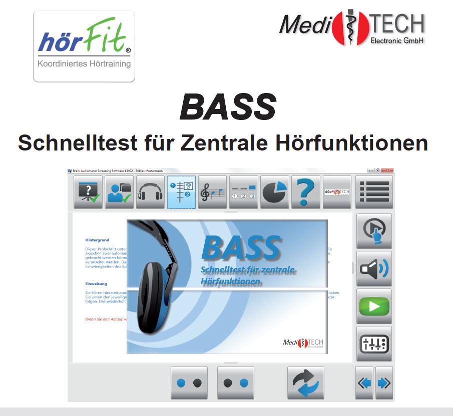 BASS 1.0 Screening Einzellizenz, mit 3x AT-3000 und Schulung