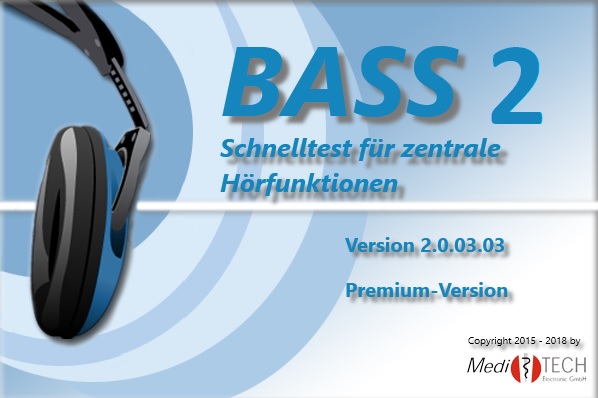 BASS 2.0 - Analysis of central auditory functions via software solution
