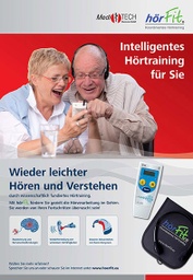 [2065] hörFit-Poster &quot;Intelligentes Hörtraining für Sie&quot; - DIN A1 (German) 