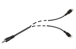 [7945] Euronorm cable (left+right) for hearing aid connection