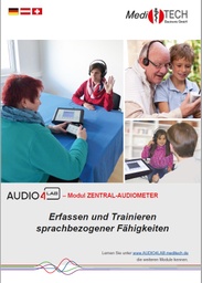 [S174-DE] Flyer &quot;Audio4LAB-Modul Zentral-Audiometer&quot; (deutsch)