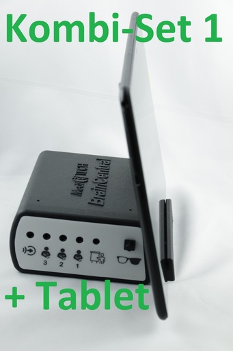 [BC-Set1-Kombi-T-GR] BrainCentral Kombiset mit Tablet-GR