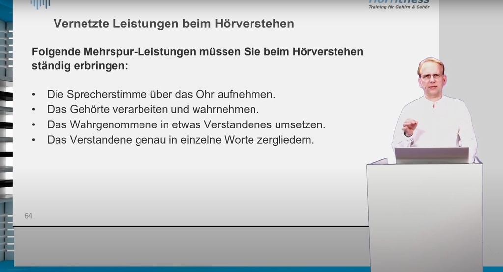 Vernetzte Leistungen beim Hörverstehen