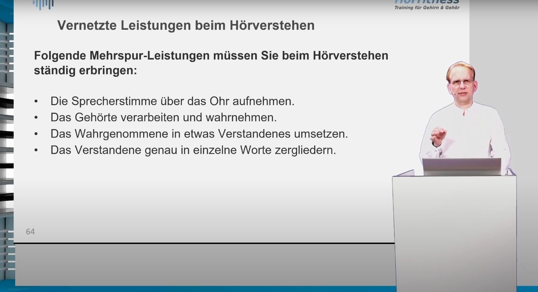 Vernetzte Leistungen beim Hörverstehen